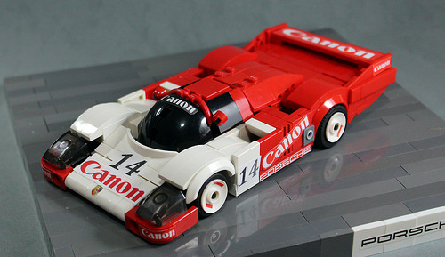 Porsche 956 Lego front-lateral